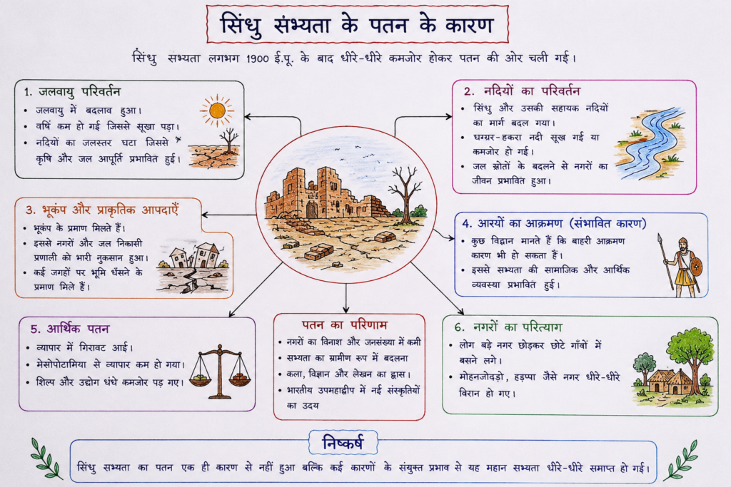 सिंधु सभ्यता का पतन