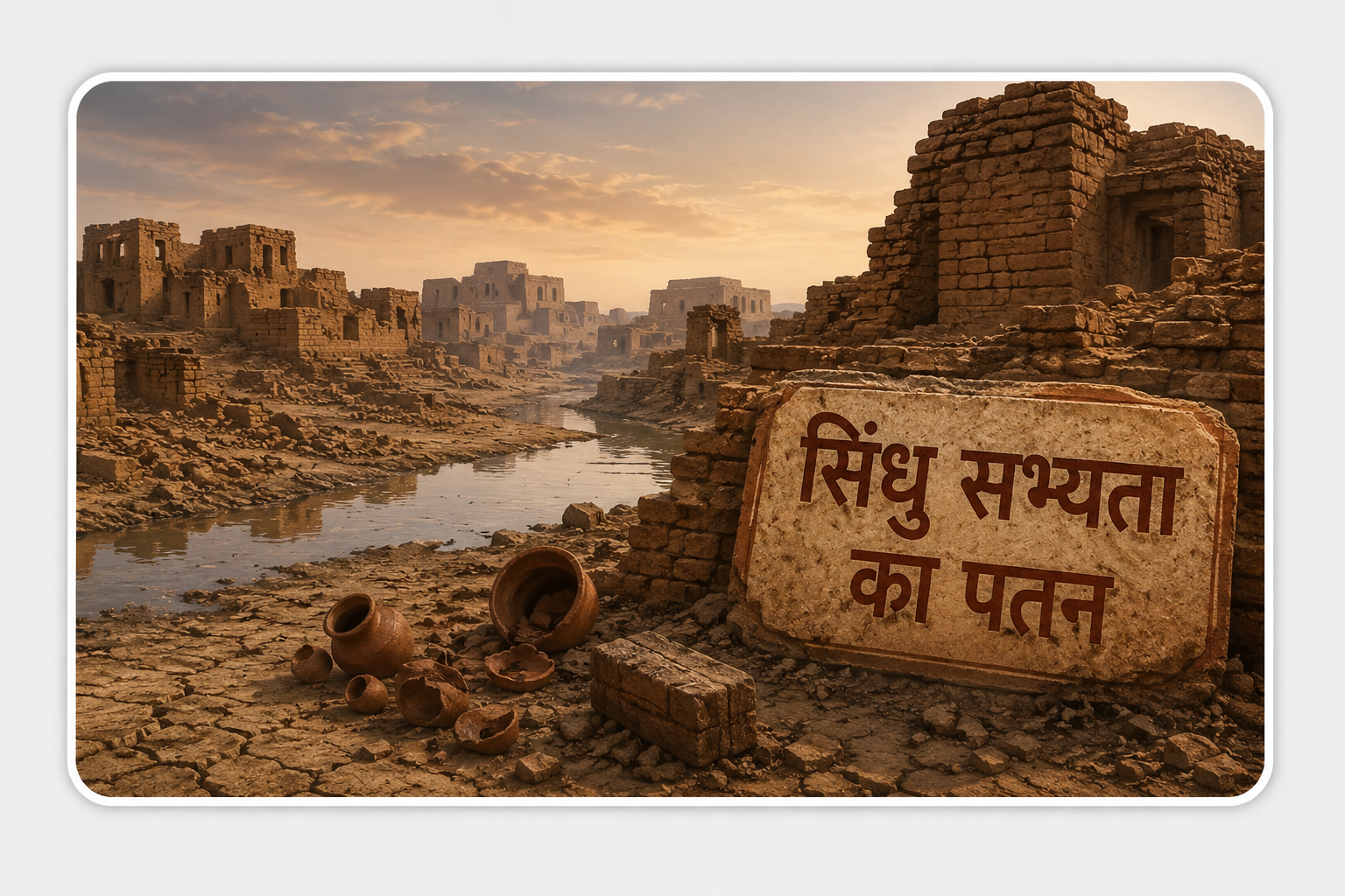 सिंधु सभ्यता का पतन